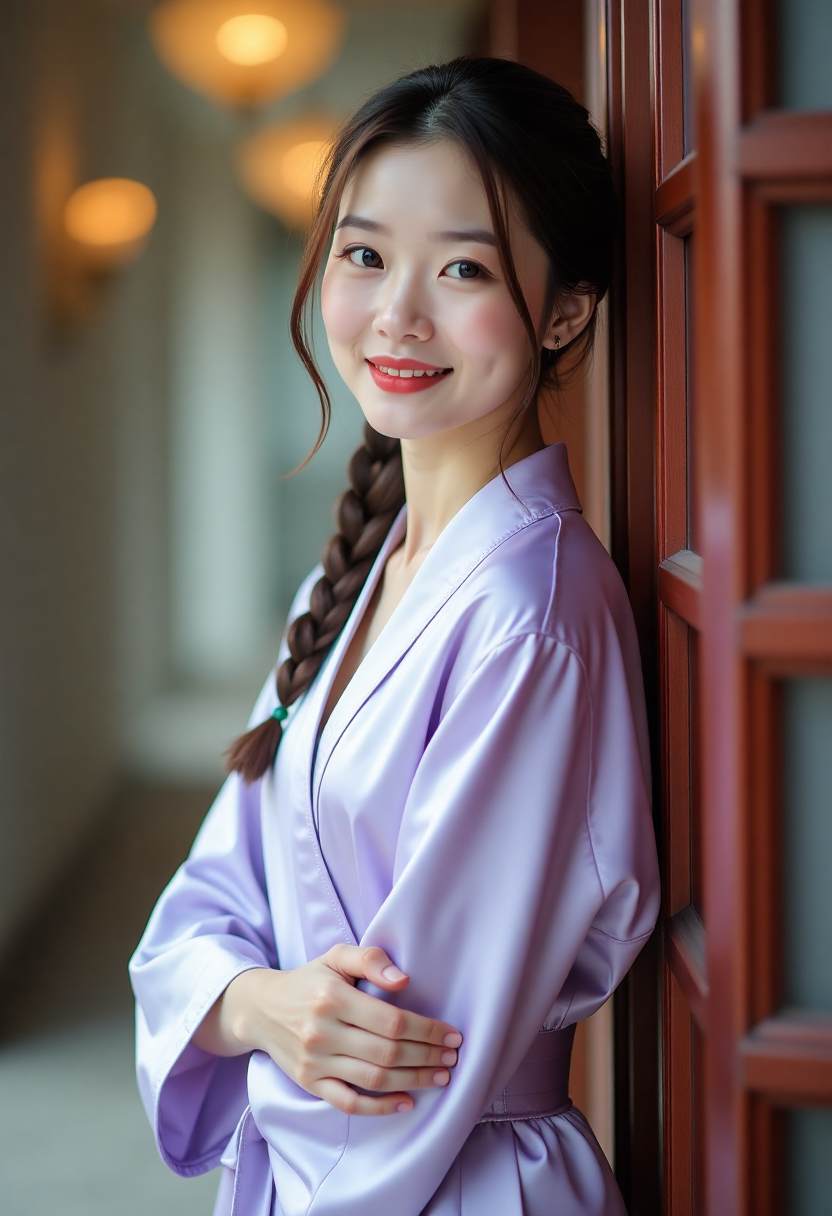 山河晚照